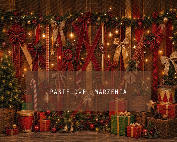 Fabric photographic background from the Christmas category, Frame 250x200 cm