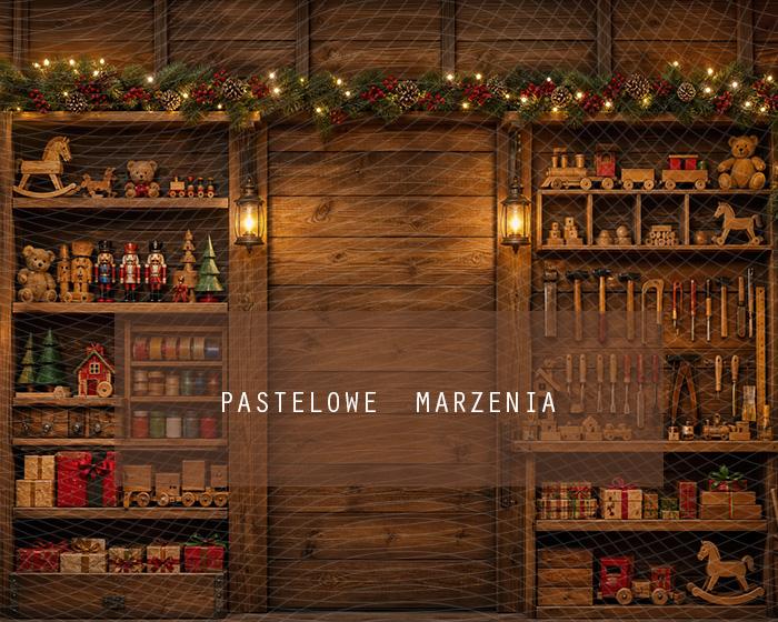 Fabric photographic background from the Christmas category, Frame 250x200 cm