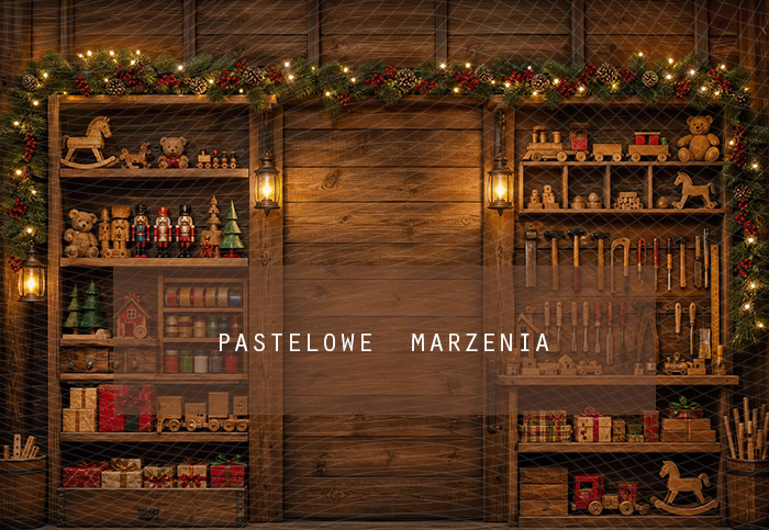 Fabric photographic background from the Christmas category, Frame 290x200 cm
