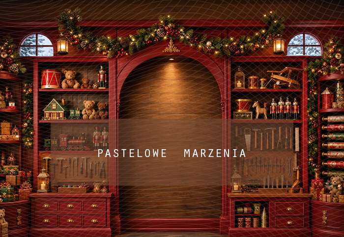 Fabric photographic background from the Christmas category, Frame 290x200 cm