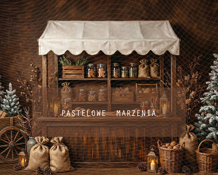 Tło fotograficzne materiałowe z kategorii Boże Narodzenie, Kadr 250x200 cm