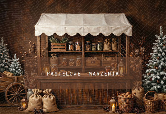 Tło fotograficzne materiałowe z kategorii Boże Narodzenie, Kadr 290x200 cm
