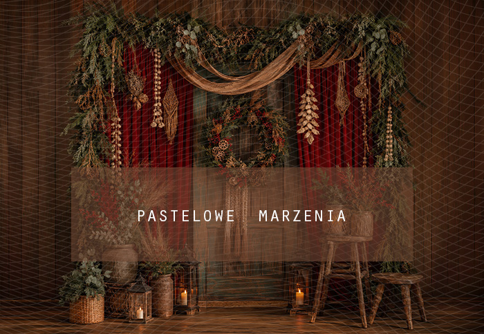 Fabric photographic background from the Christmas category, Frame 290x200 cm