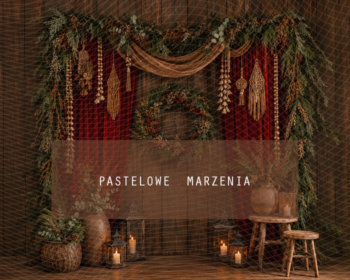 Fabric photographic background from the Christmas category, Frame 250x200 cm
